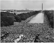 August 28, 1963 | Civil Rights March on Washington, D.C. | via arcweb.archives.gov