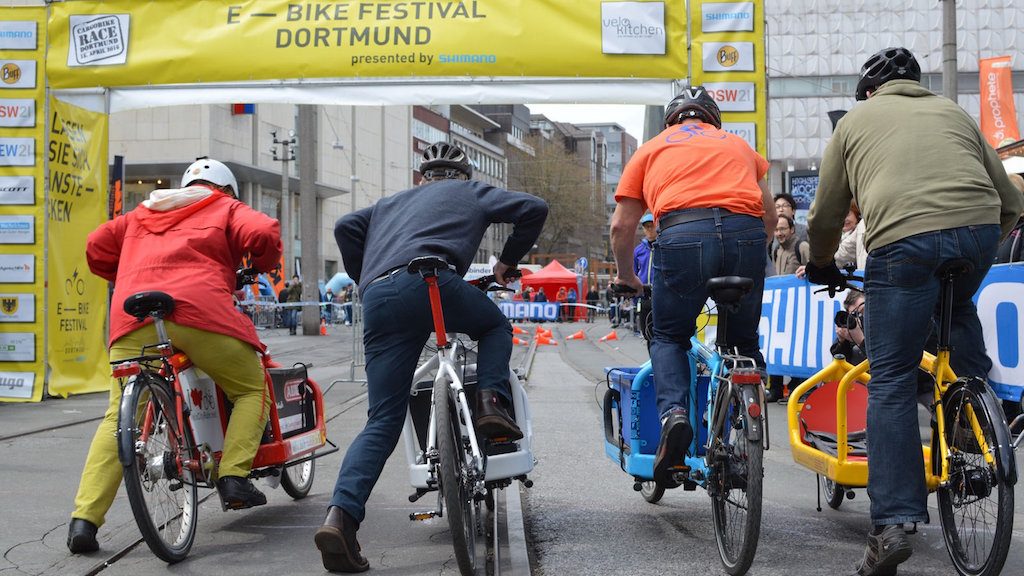 The 2015 E-bike Festival in Dortmund. | Photo via Fabian Menke 