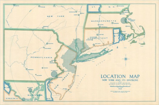 New York and its Environs, 1928