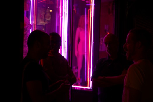 Todd Shalom's "Dirty Gay Soundwalk." Photo: Algirdas Sabaliauskas. All rights reserved.