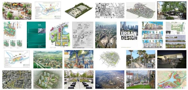 A Google image search for urban design yields a combination of architectural plans, streetscape renderings and skyline photographs