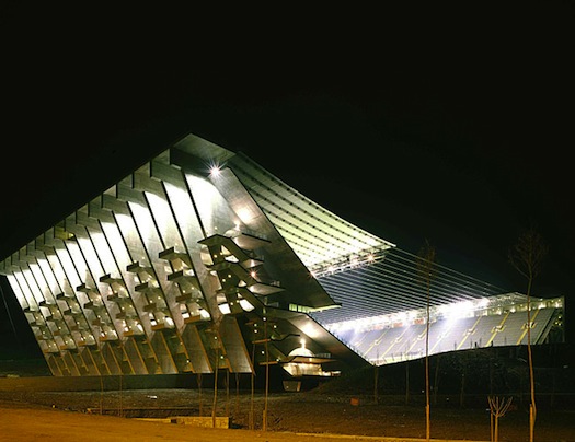 de Moura's Braga Stadium | Photo by Luis Ferreira Alves via Architectural Record