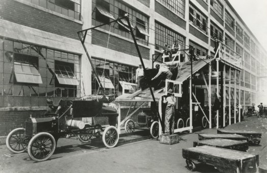 Ford Factory, Highland Park, Detroit, 1910 | &copy; Albert Kahn Associates 
