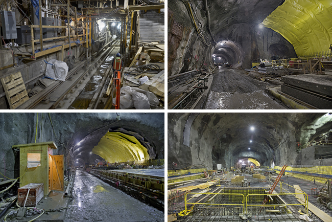 Construction progress on the 2nd Avenue Subway | Image via MTA/Patrick Cashin