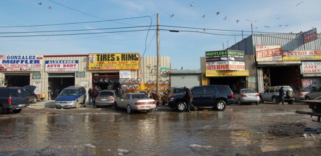 Businesses in Willets Point, Queens | Photo by Max Talbot-Minkin