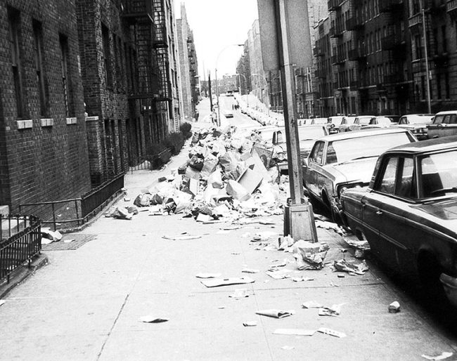 Anderson Avenue, 1968 Sanitation Strike | Photo by Dennis Miller, via Flickr