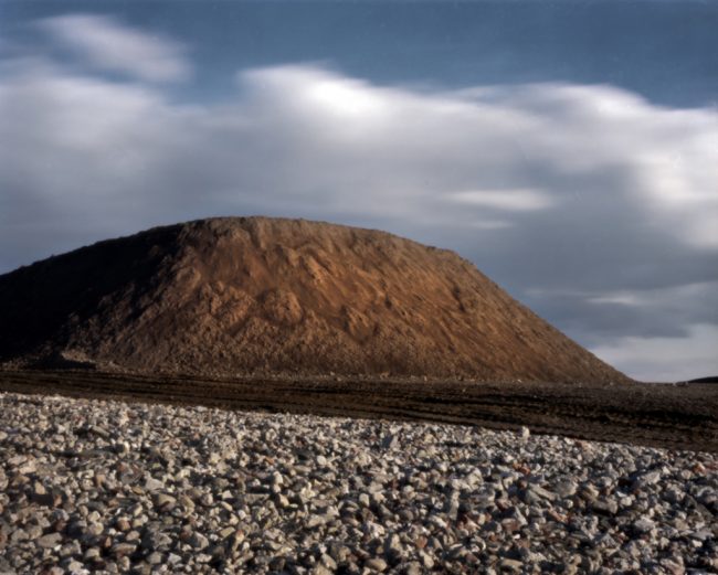 Fresh Kills Dirt Mound Study 1 - Pinhole Camera Photo by Michael Falco